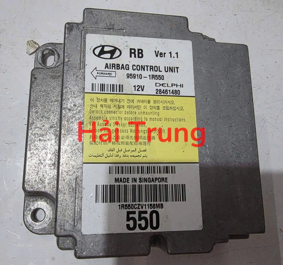 959101R550 Hộp điều khiển túi khí Hyundai Accent 2011 2012 2013 2014 2015 Tháo Xe